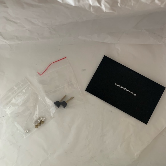 Alexander Wang Rhinestone/Clear beautiful heels Size 8 In Good Condition - Picture 4 of 9